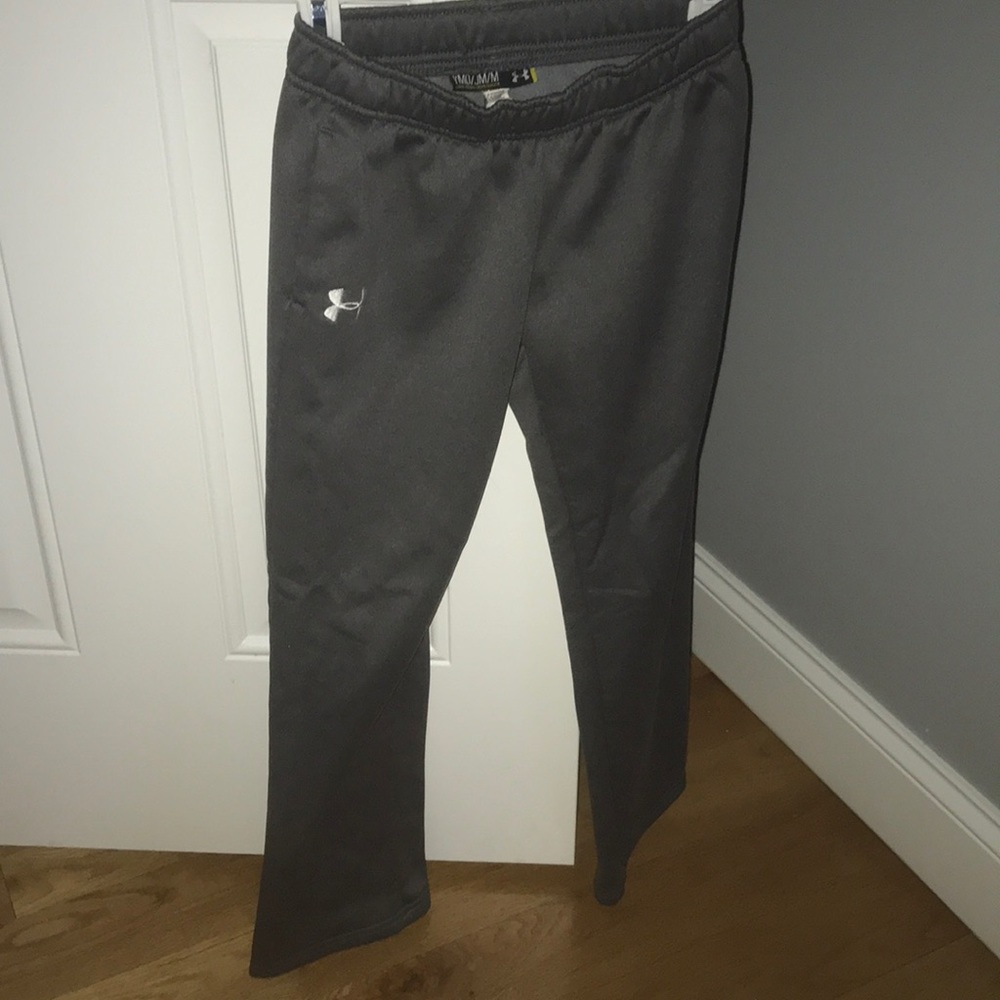 Under Armour sweats.